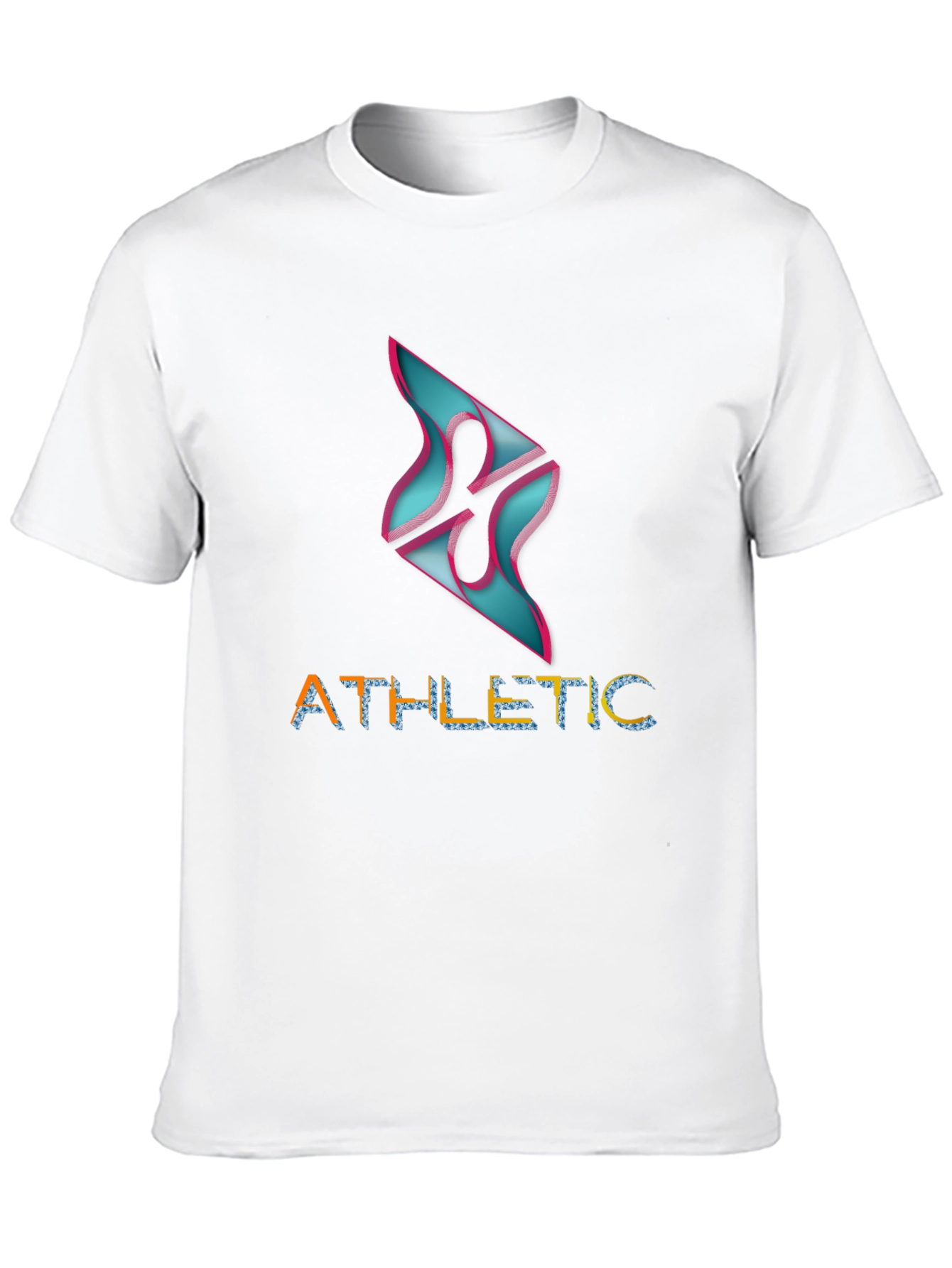 Athletic Graphic Tee - Modern Design