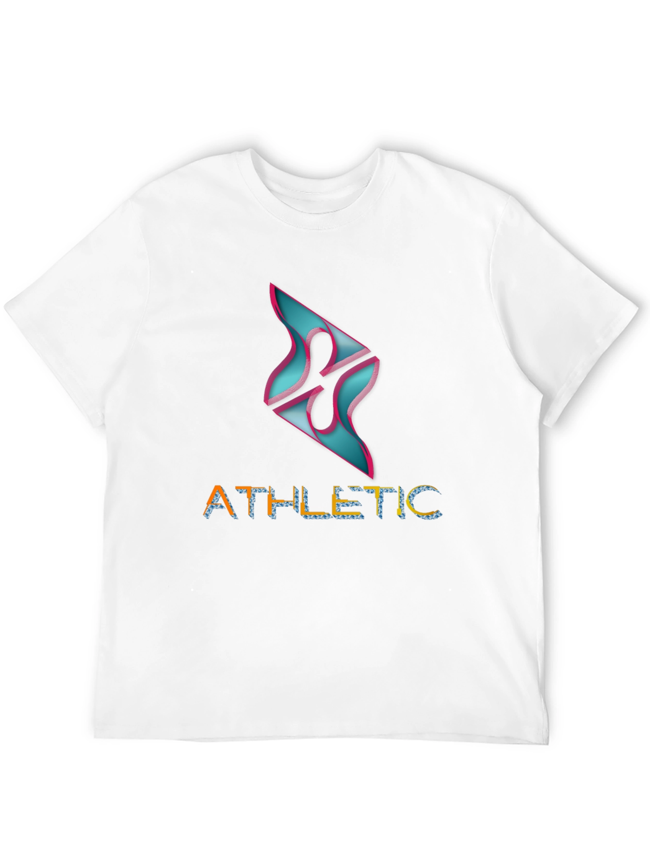 Athletic Graphic Tee - Modern Design