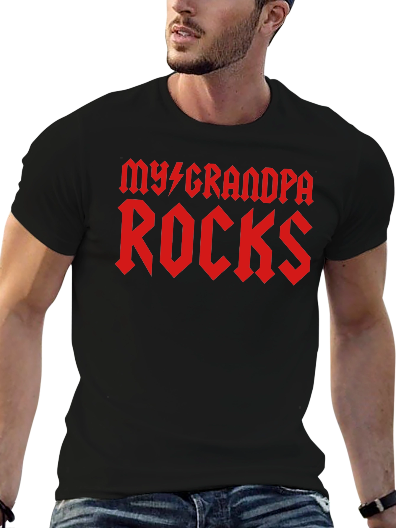 My Grandpa Rocks T-Shirt - Rock and Roll Tee