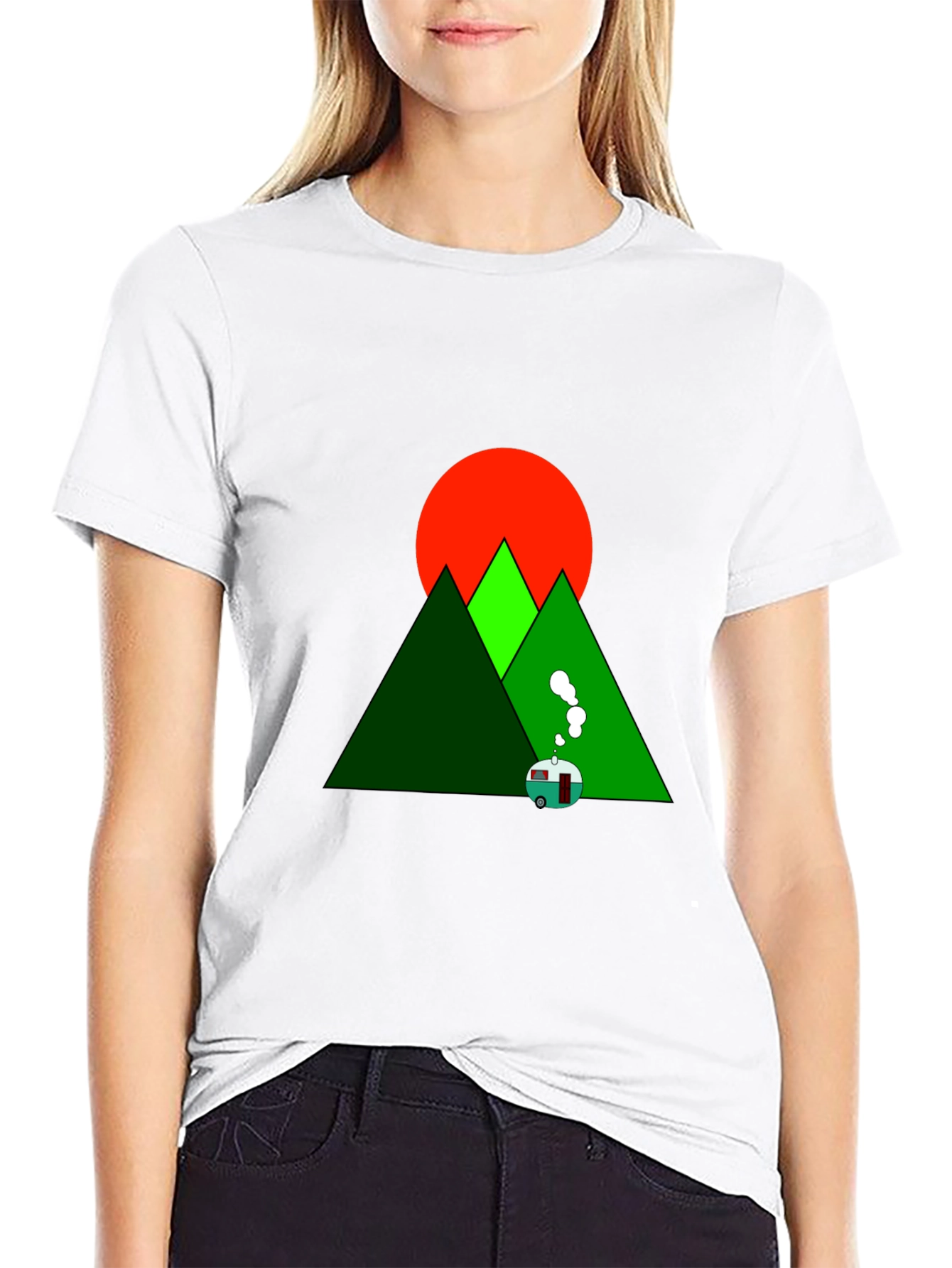 Mountain Camping Graphic Tee
