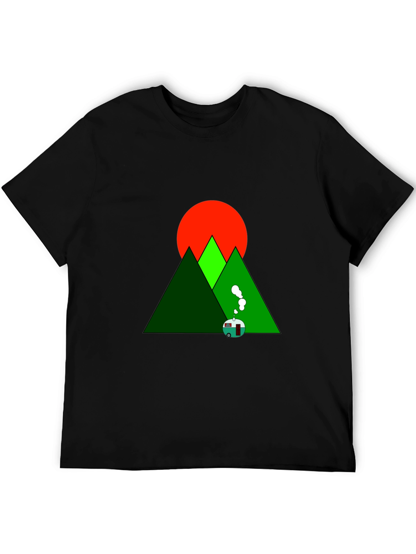 Mountain Camping Graphic Tee