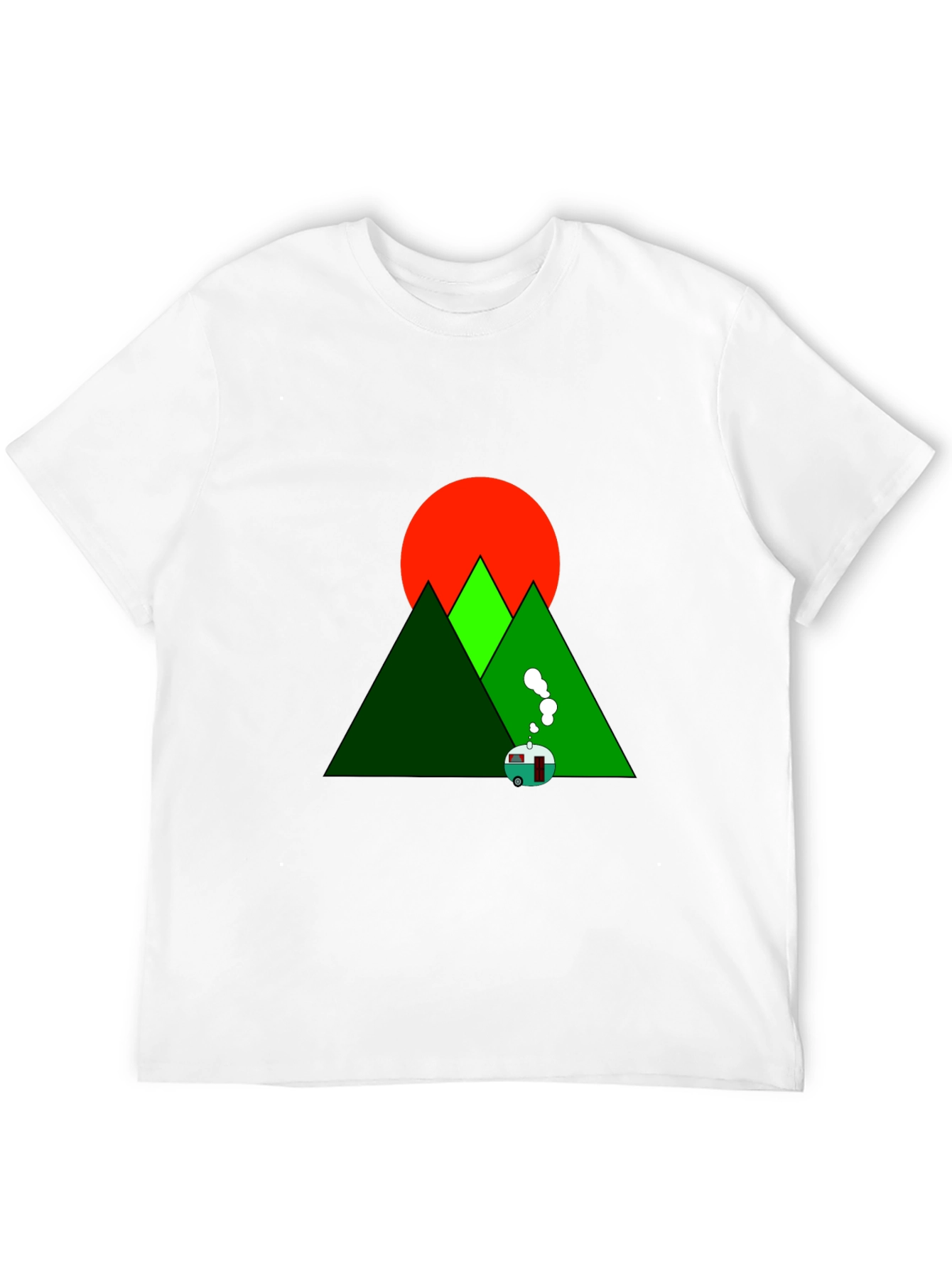 Mountain Camping Graphic Tee