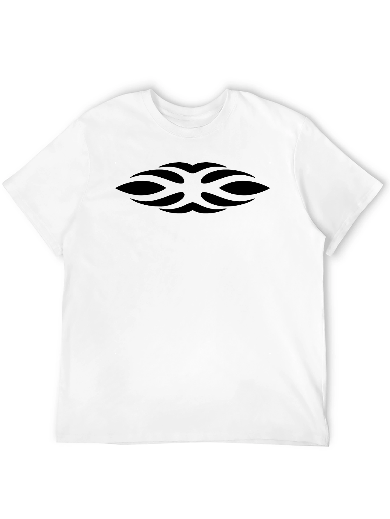 Mens Black Tribal Graphic Tee