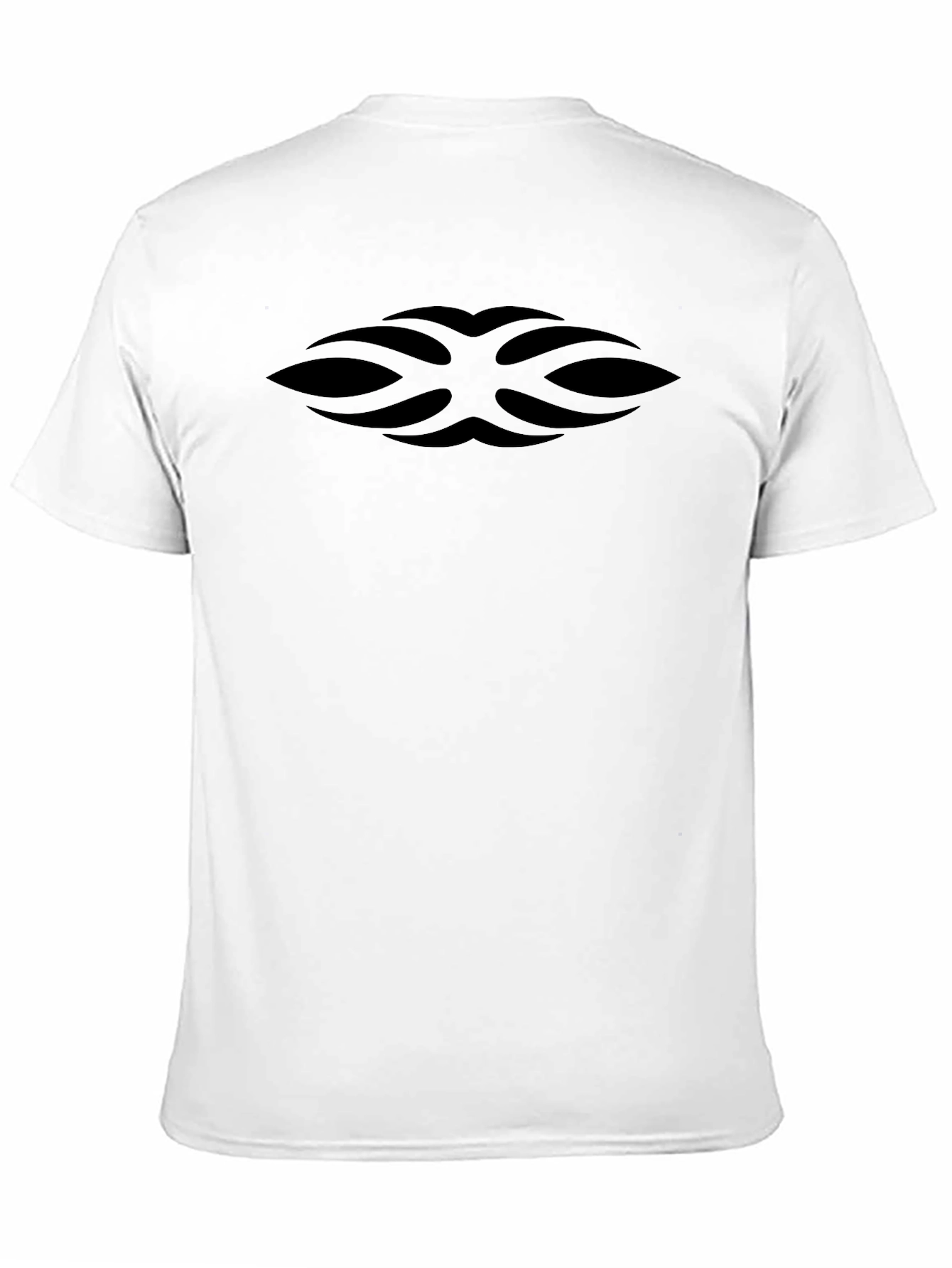 Mens Black Tribal Graphic Tee