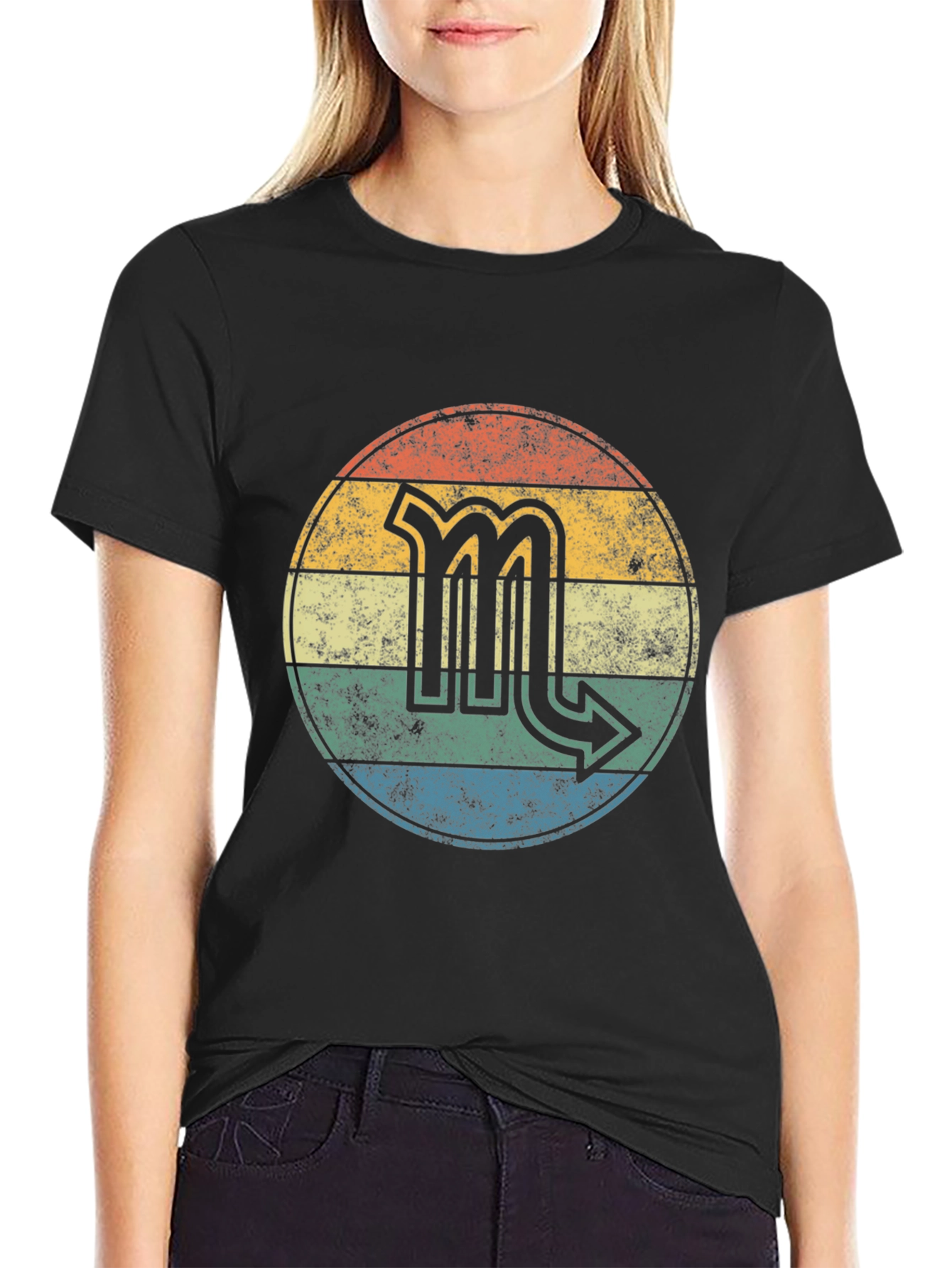 Retro Scorpio Zodiac Sign T-Shirt