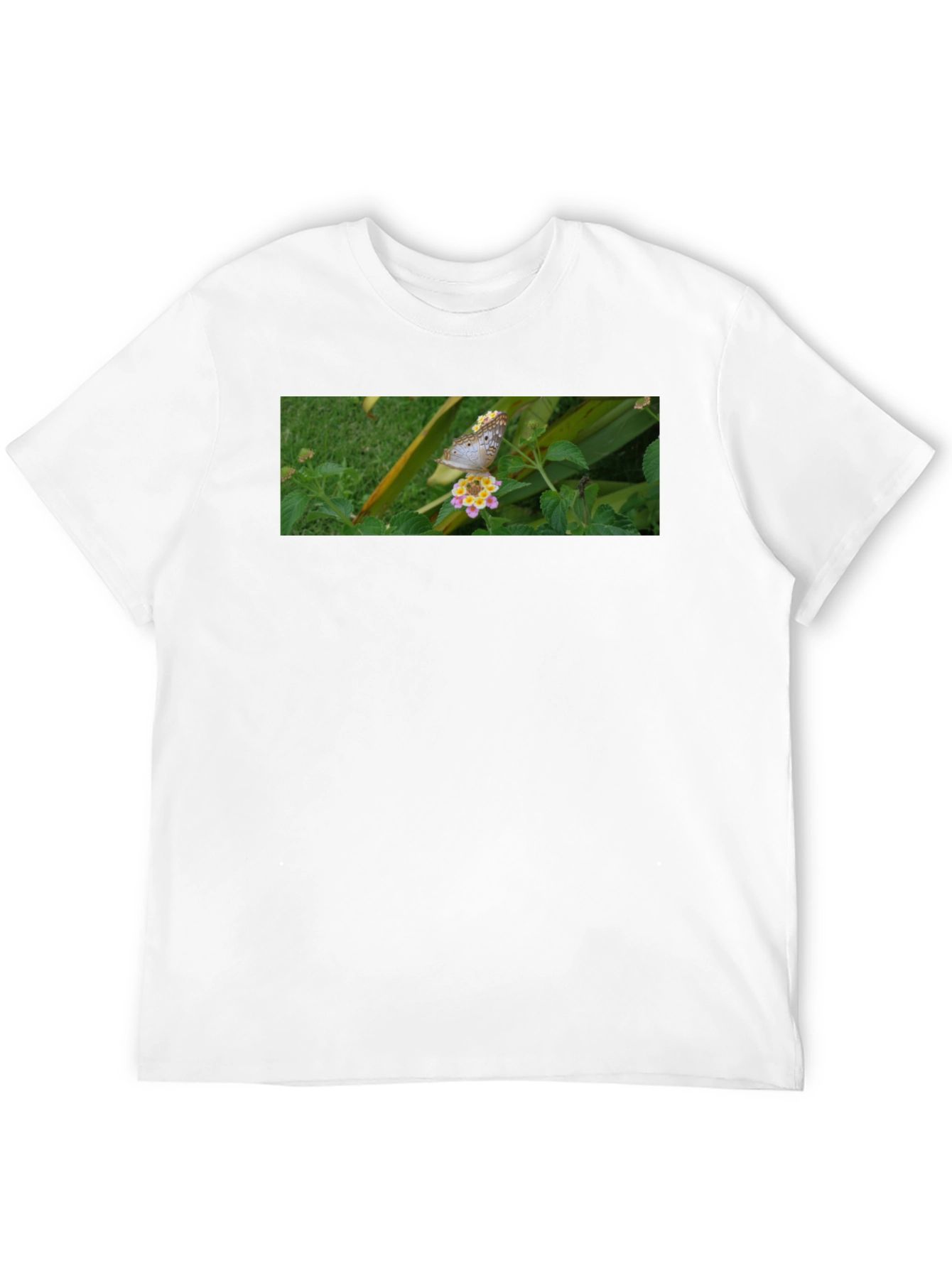 Butterfly on Flower Graphic Tee