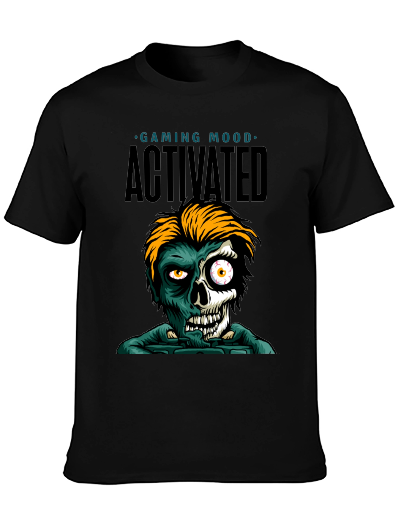 Gaming Mood Activated Zombie Graphic Tee