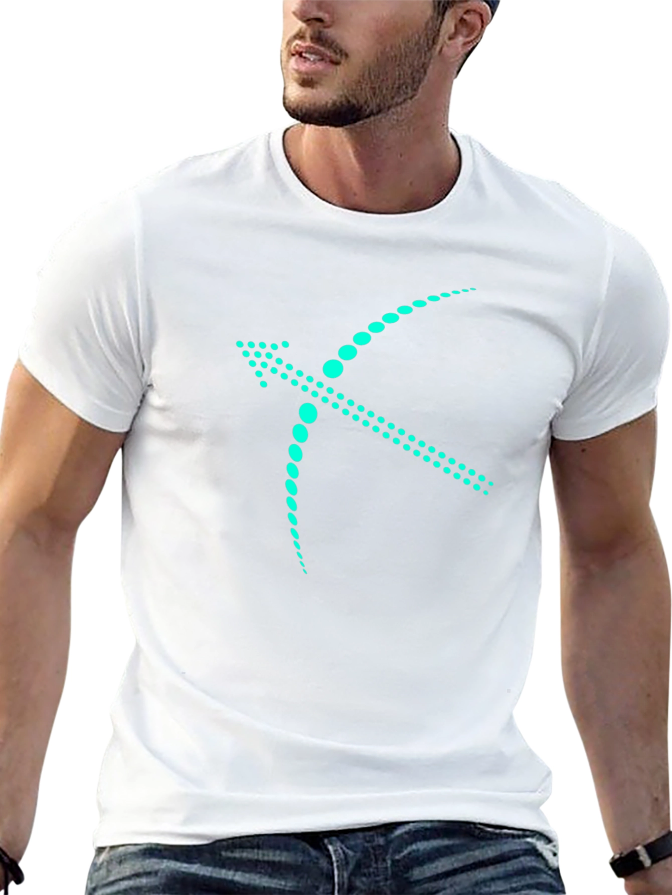 Modern Dot-Design Tee