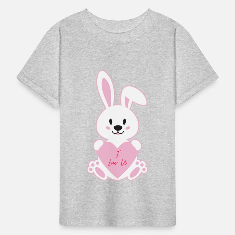 Kawaii Bunny Says I Love You