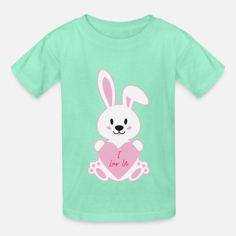 Kawaii Bunny Says I Love You