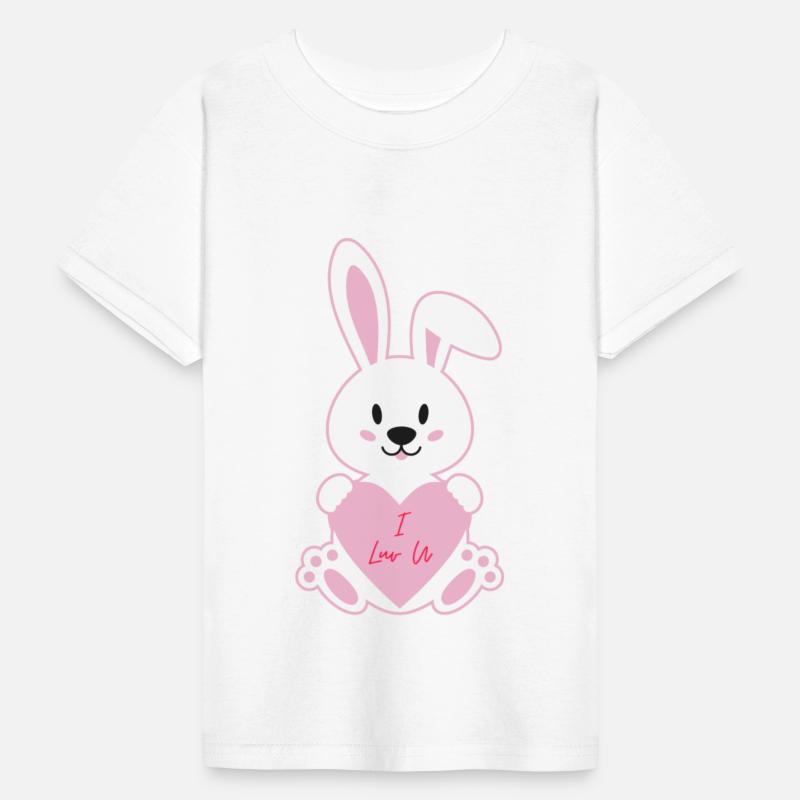 Kawaii Bunny Says I Love You