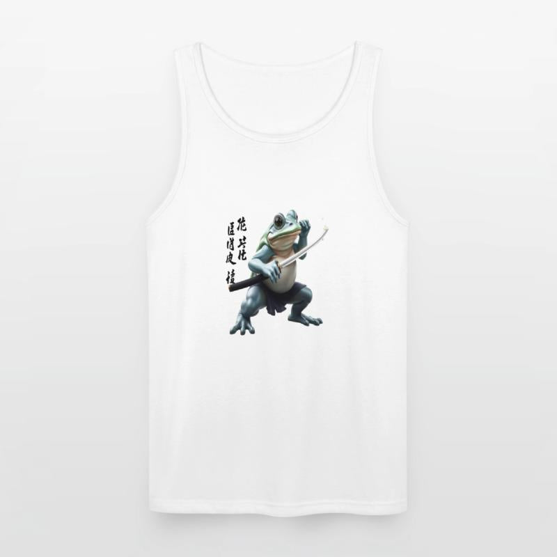Kawaii Frog Warrior Art Design