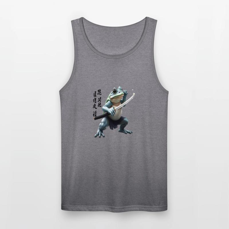 Kawaii Frog Warrior Art Design
