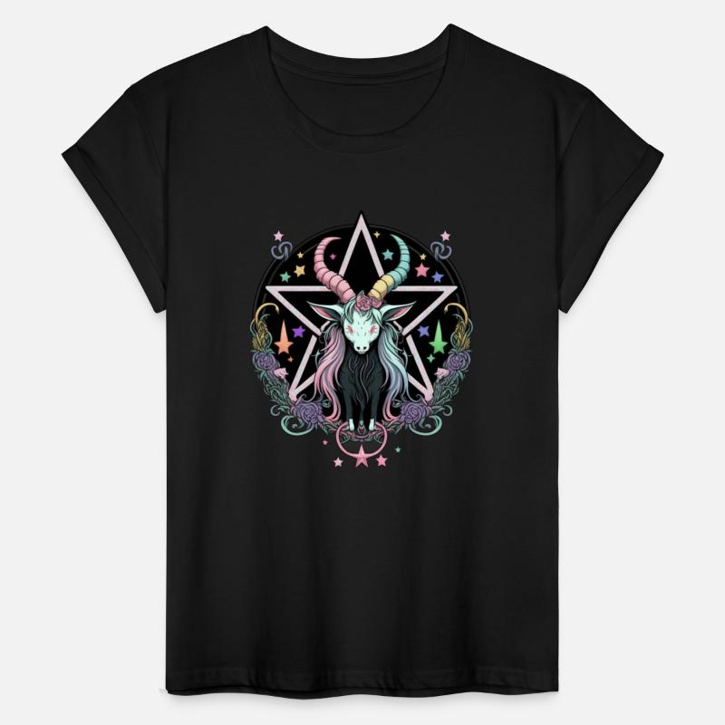 Kawaii Pastel Goth Cute Creepy Panda T-Shirt