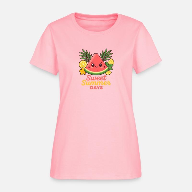 Kawaii Watermelon – Sweet Summer Days Tee