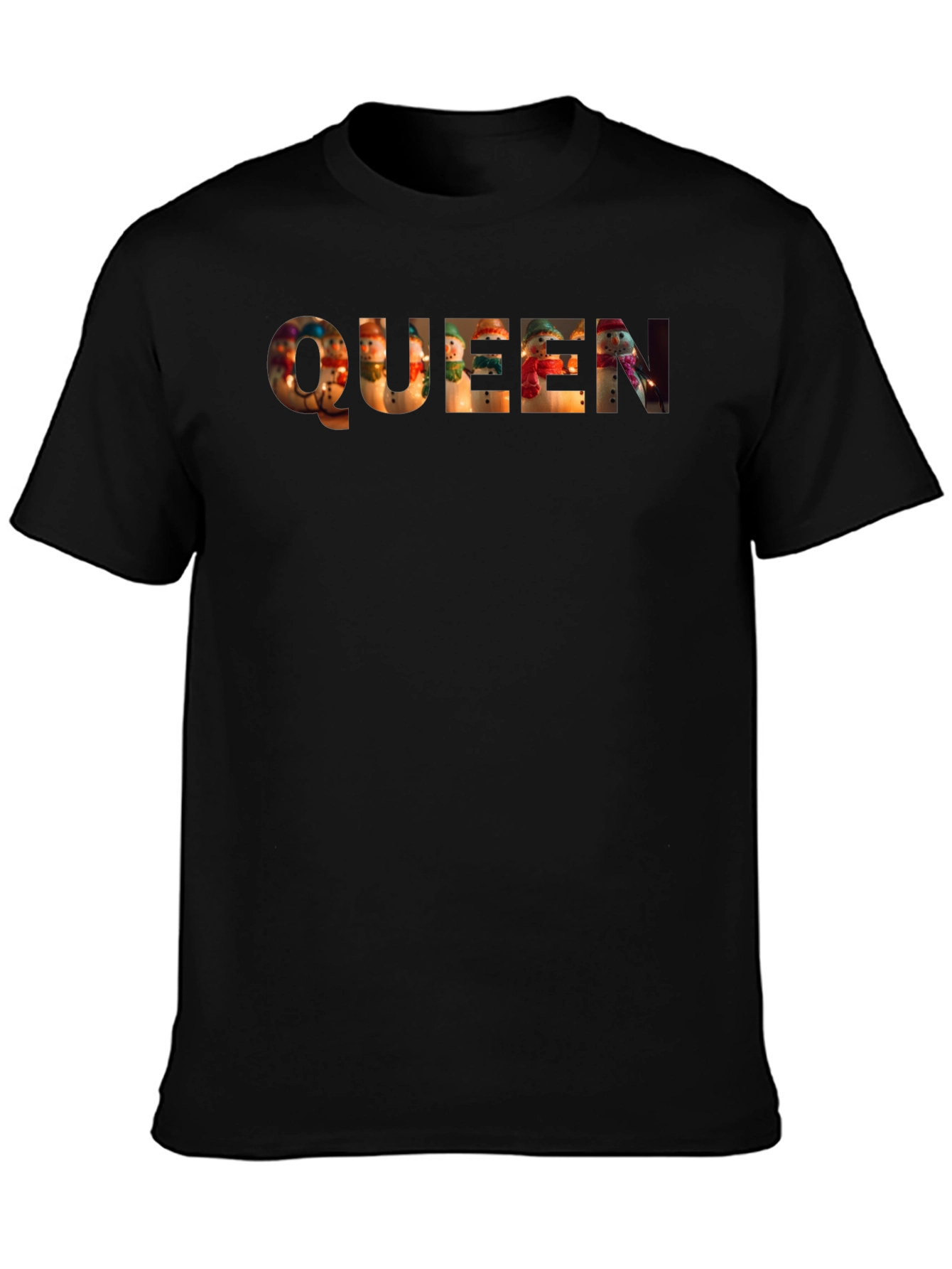 Queen Snowmen Holiday T-Shirt