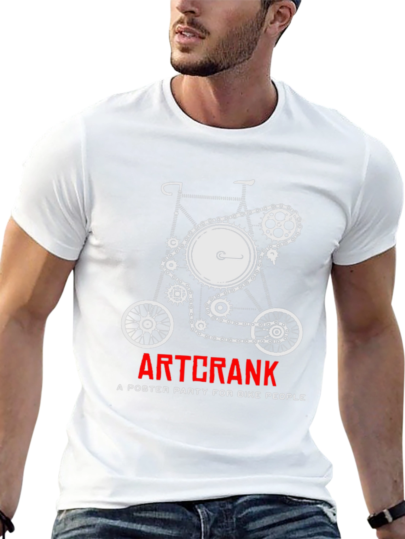 Artrank Bike People T-Shirt - Unique Gear Design
