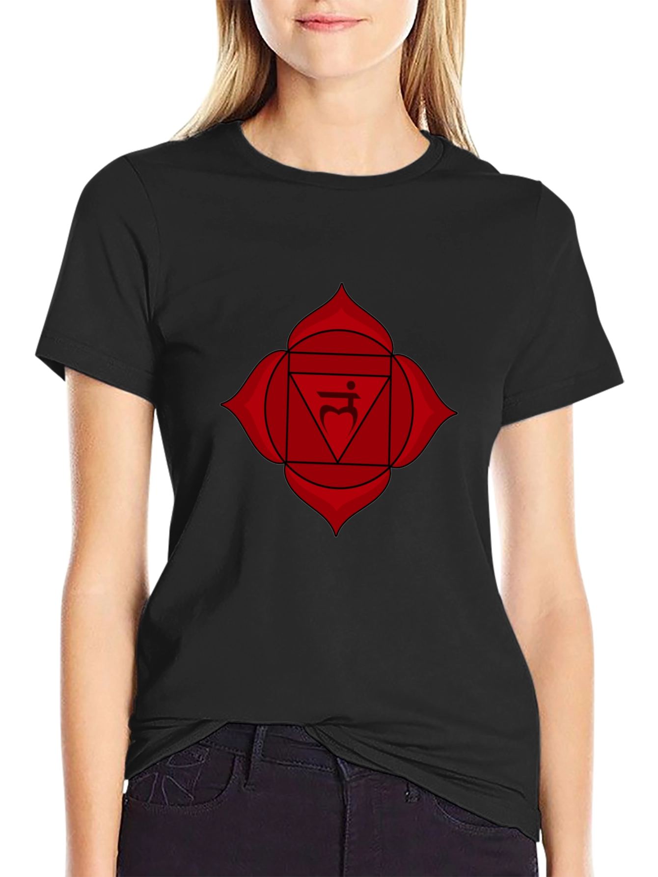 Root Chakra T-Shirt - Muladhara Symbol