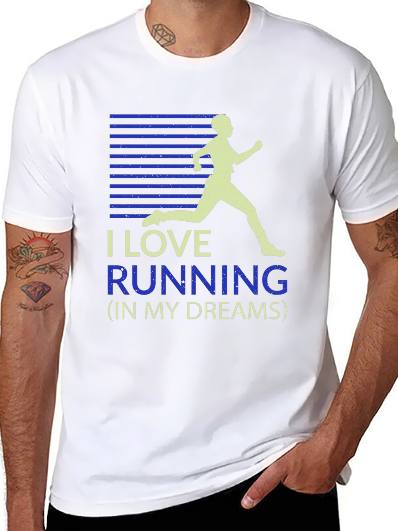 I Love Running T-Shirt - Dream Running Shirt