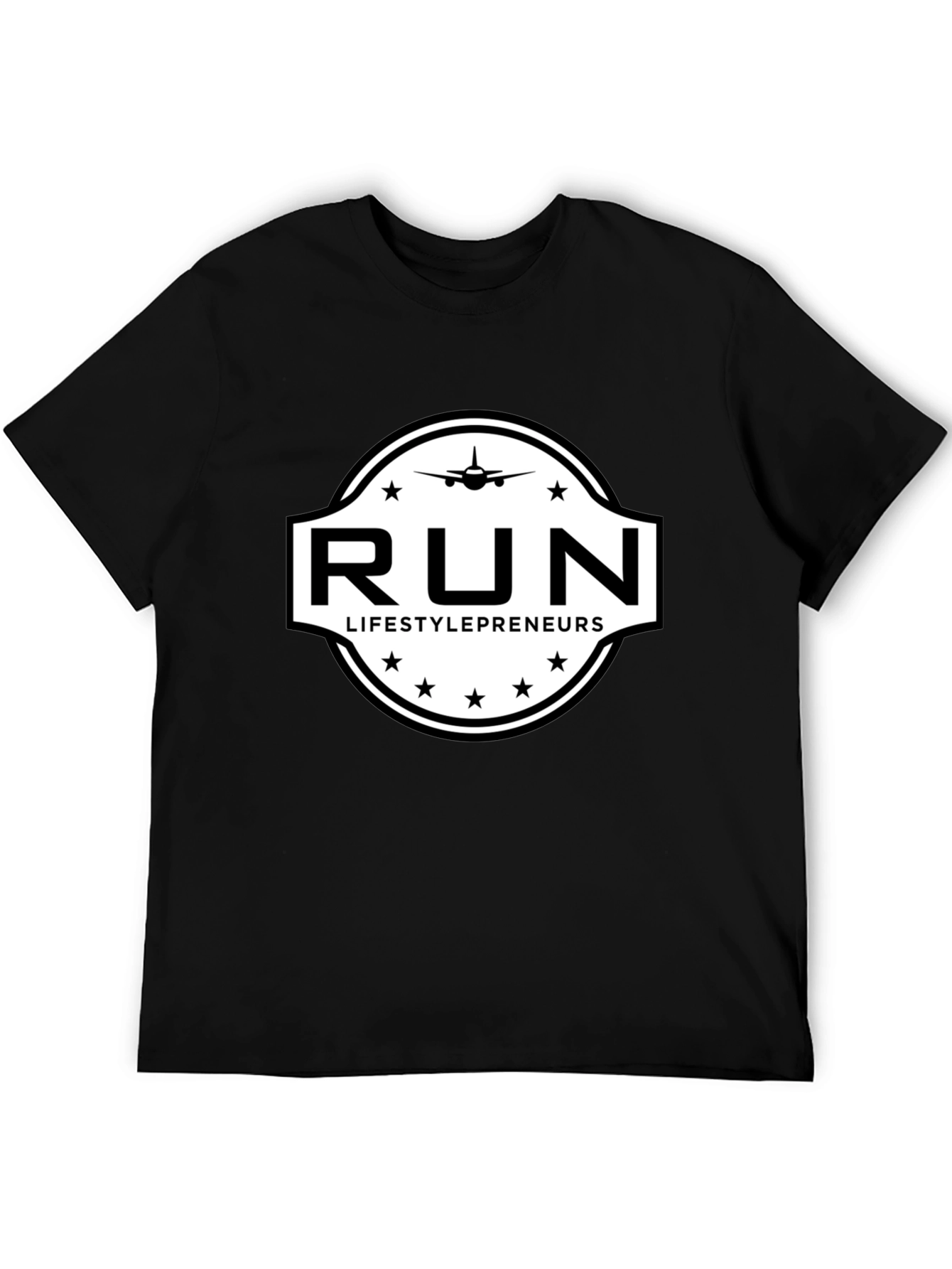 Run Lifestylepreneurs Black T-Shirt