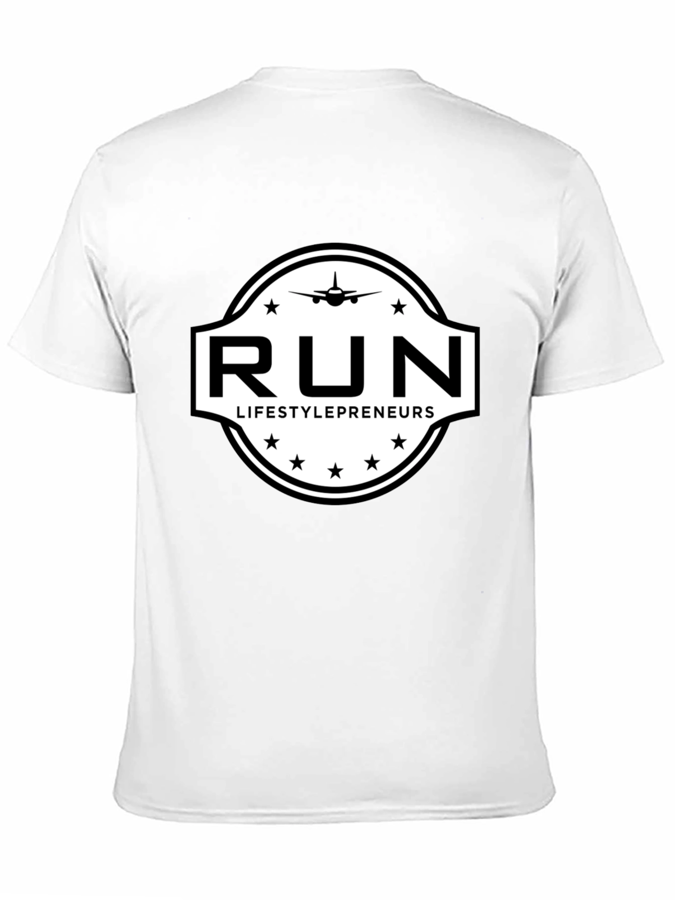 Run Lifestylepreneurs Black T-Shirt