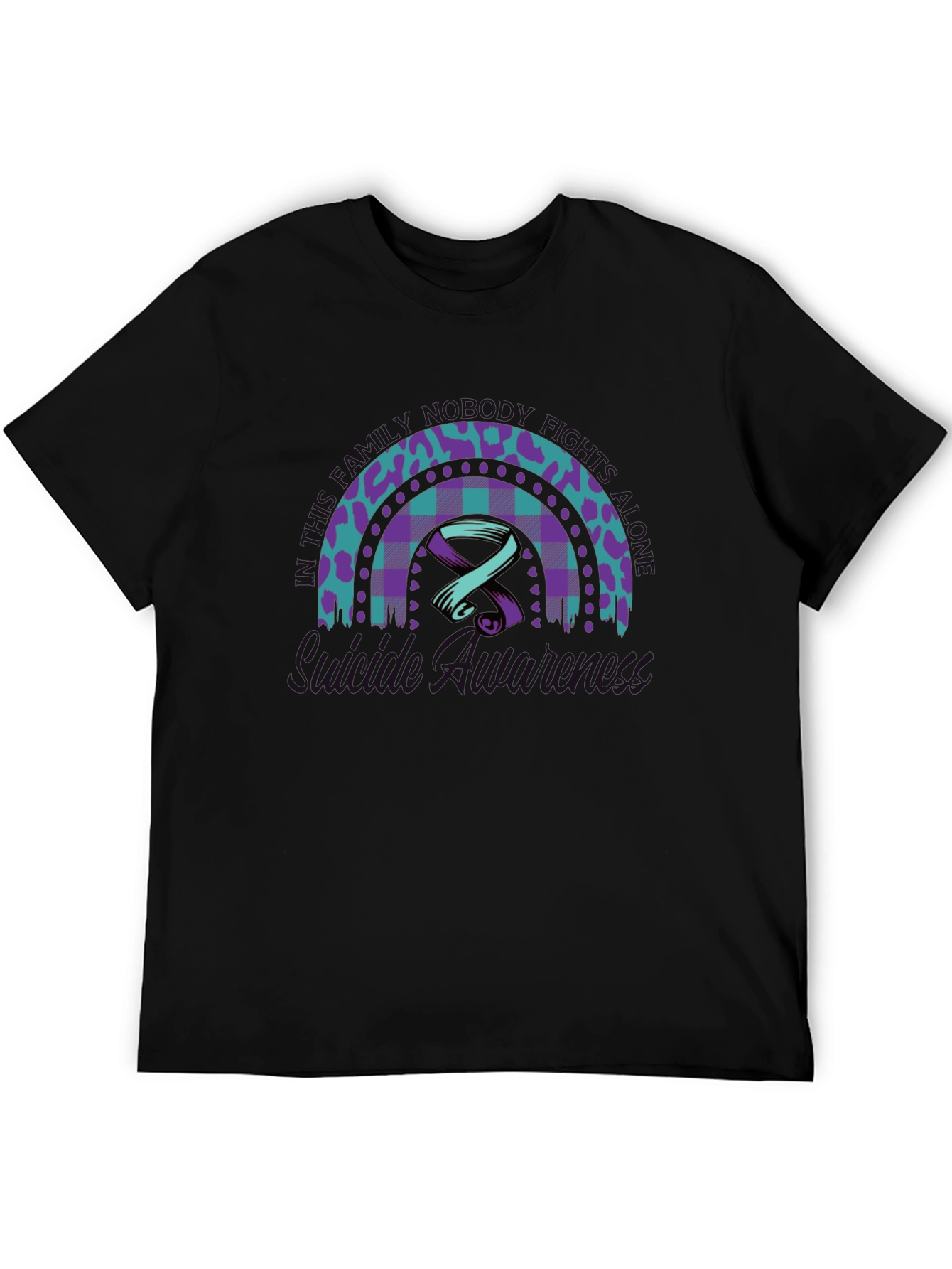 Mental Illness Awareness Rainbow T-Shirt
