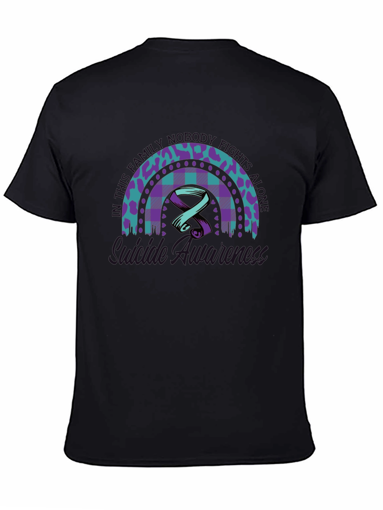Mental Illness Awareness Rainbow T-Shirt