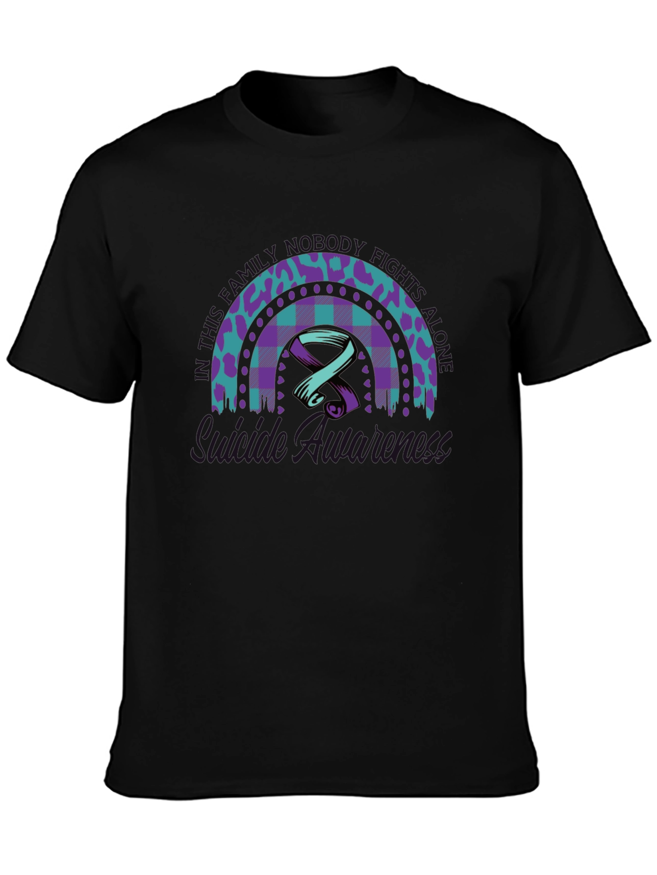 Mental Illness Awareness Rainbow T-Shirt