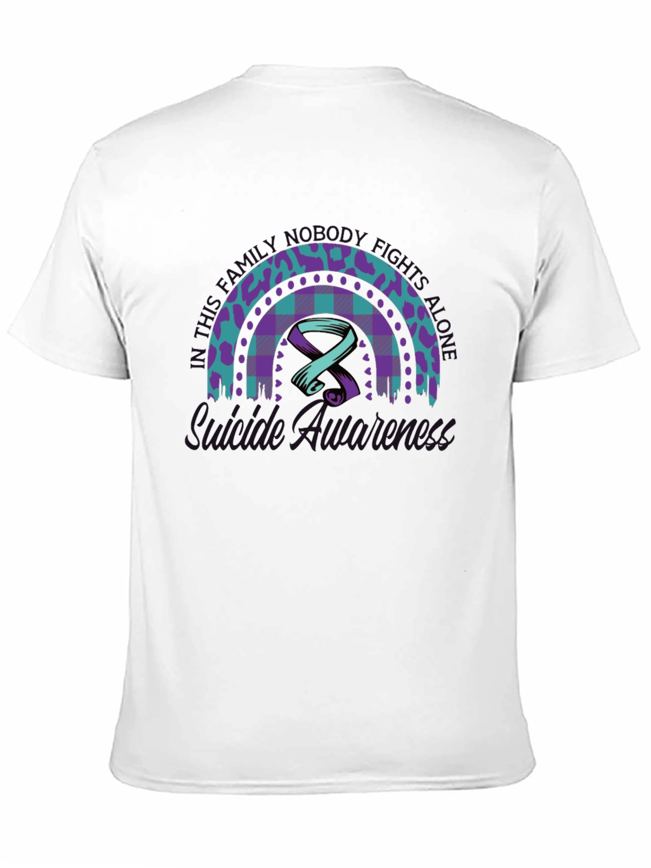Mental Illness Awareness Rainbow T-Shirt