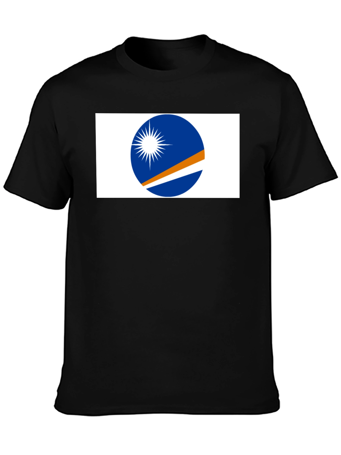 Marshall Islands Flag Graphic T-Shirt