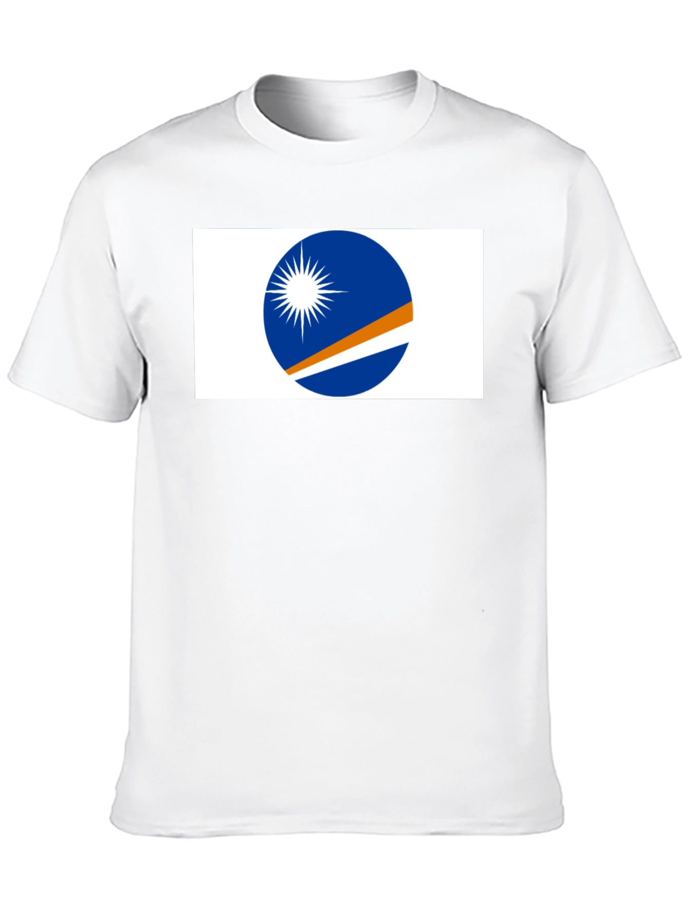Marshall Islands Flag Graphic T-Shirt