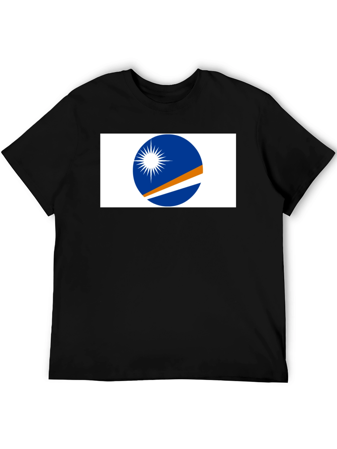 Marshall Islands Flag Graphic T-Shirt