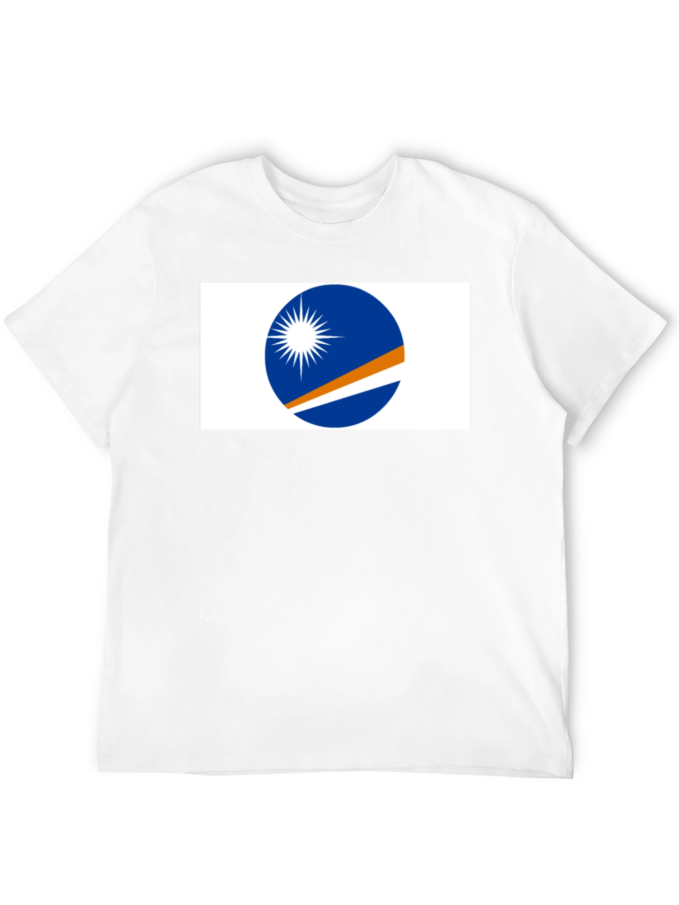 Marshall Islands Flag Graphic T-Shirt