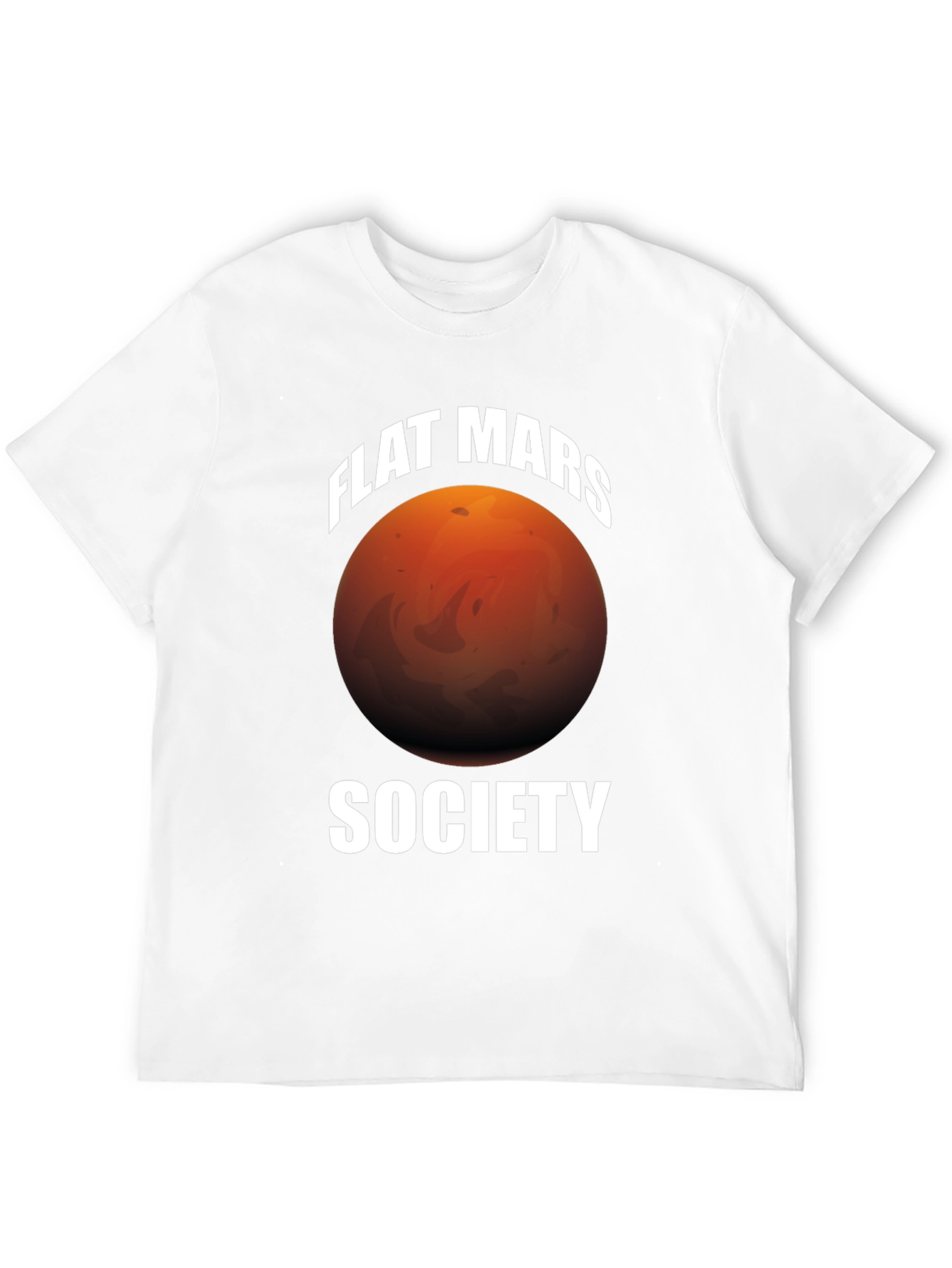 Flat Mars Society Graphic T-Shirt