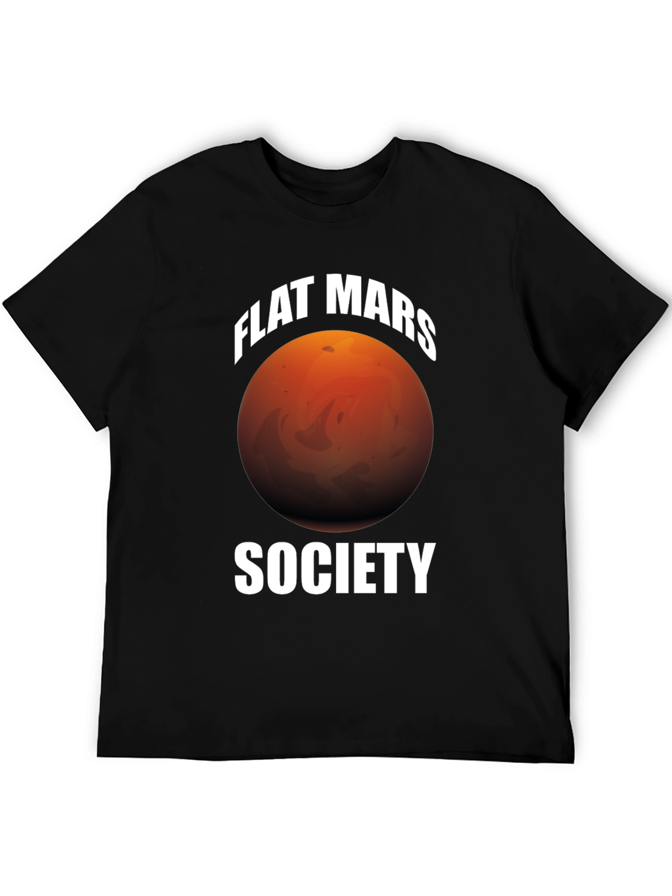 Flat Mars Society Graphic T-Shirt