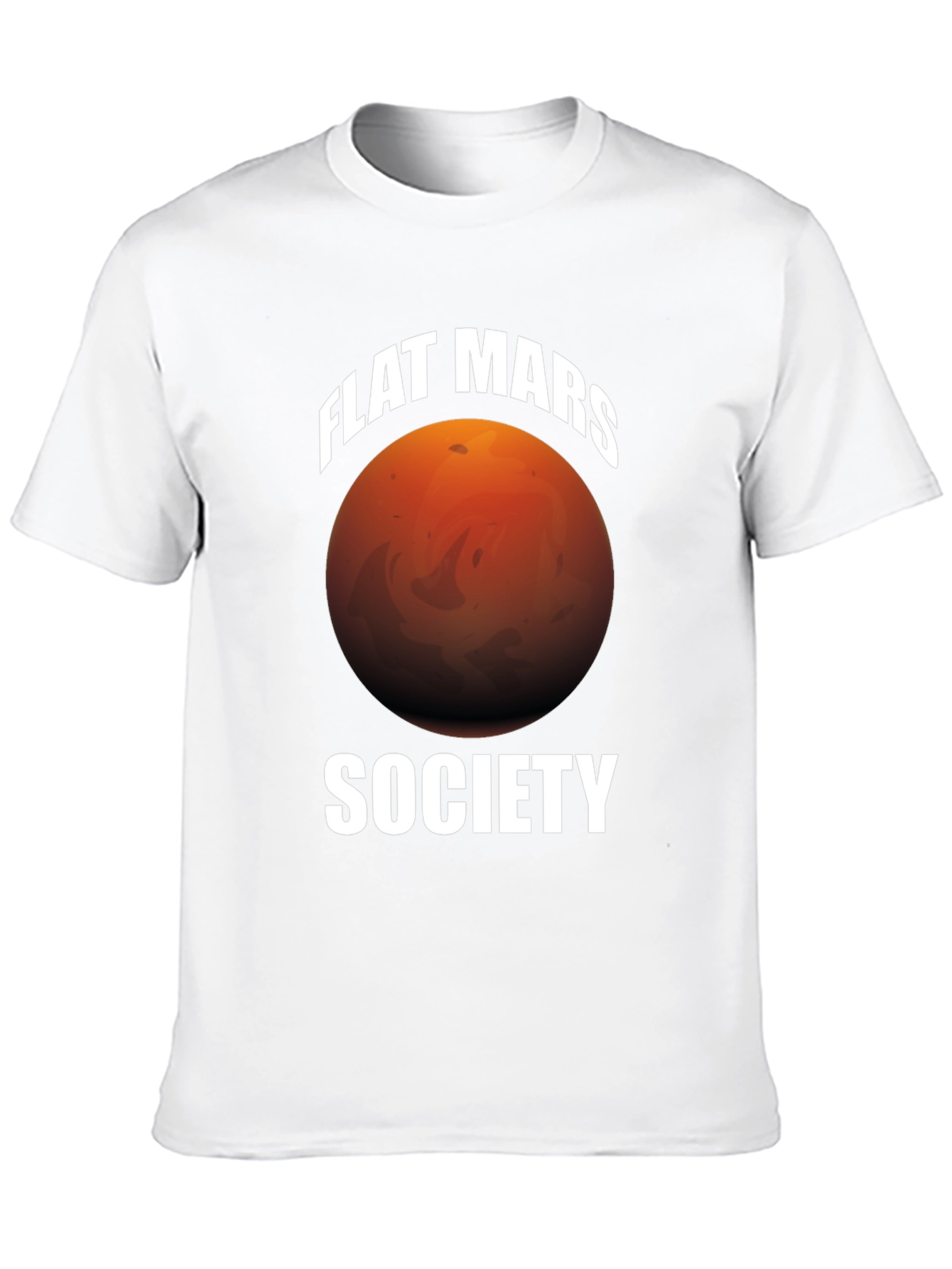 Flat Mars Society Graphic T-Shirt