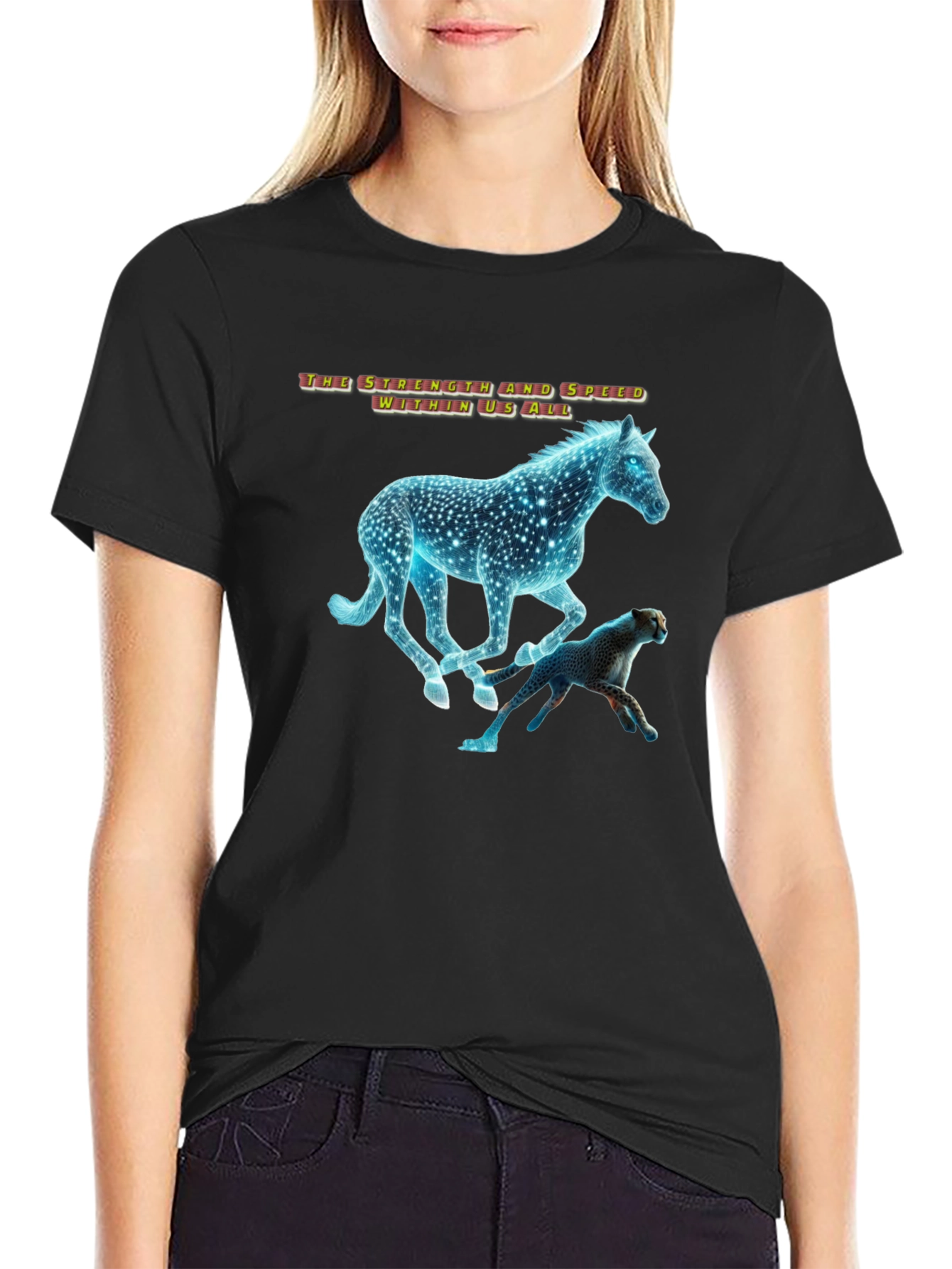 Strength & Speed Graphic Tee - Black