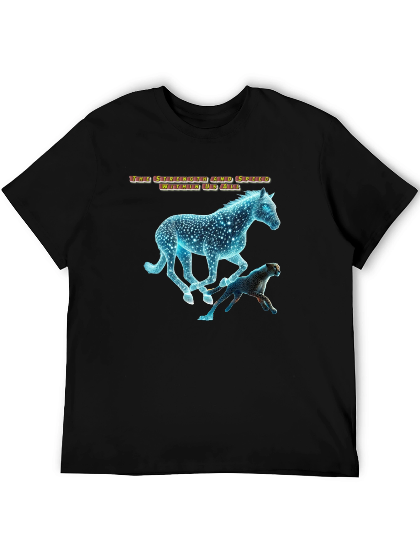 Strength & Speed Graphic Tee - Black