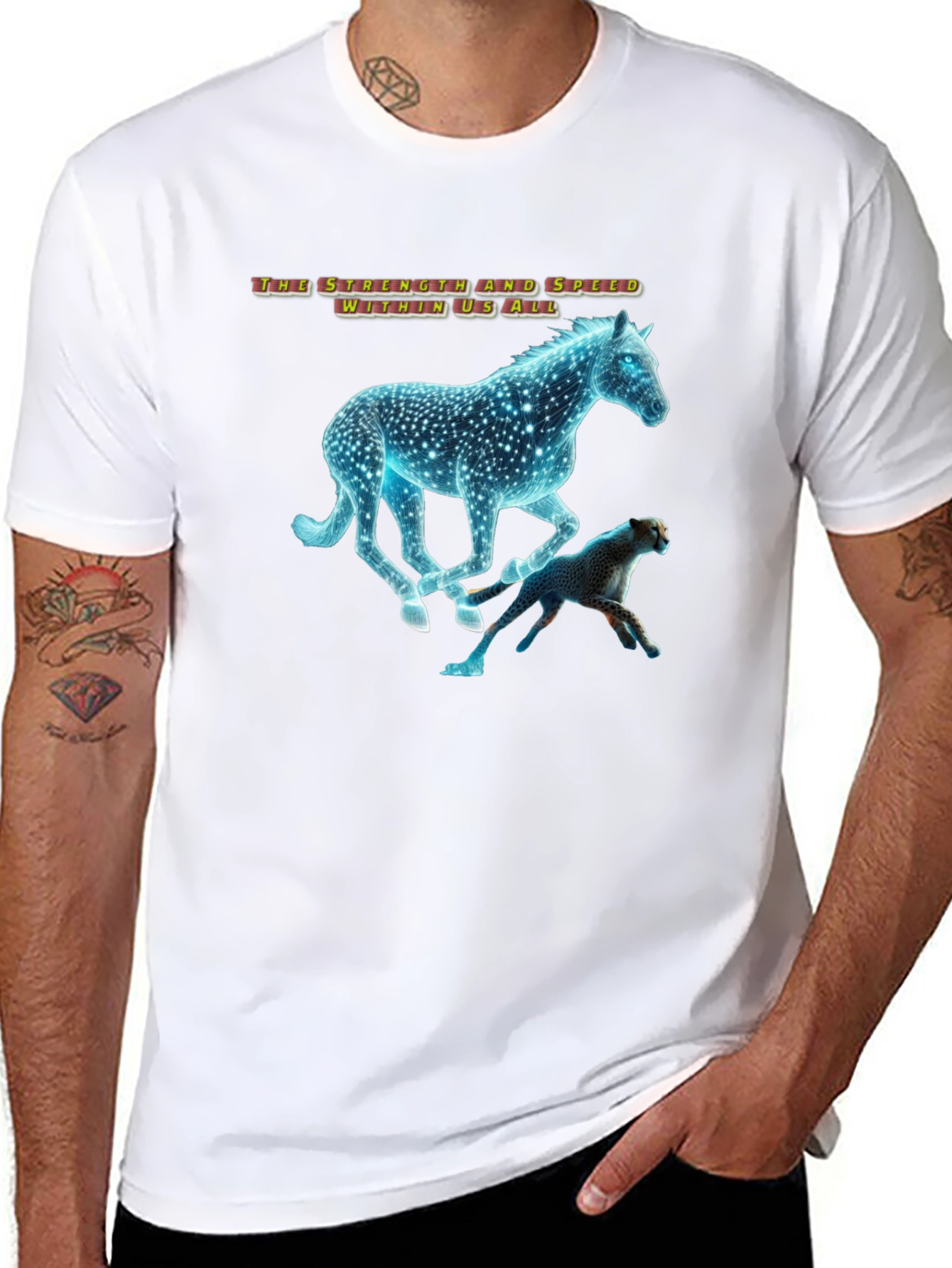 Strength & Speed Graphic Tee - Black