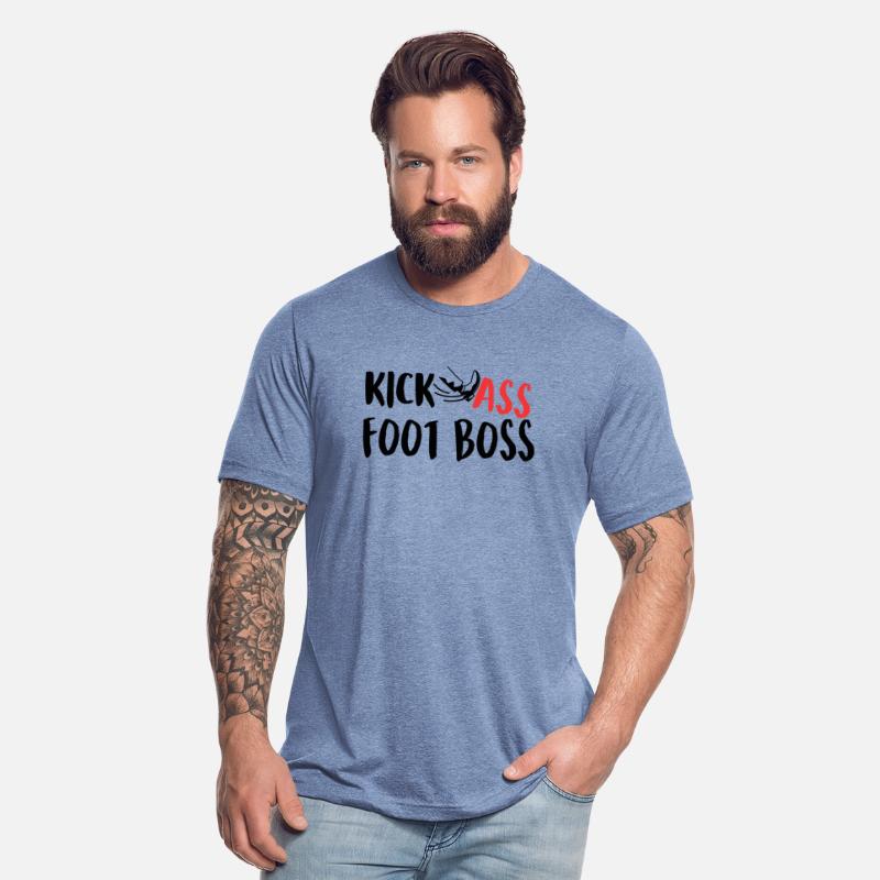 Kick ass foot boss Sticker