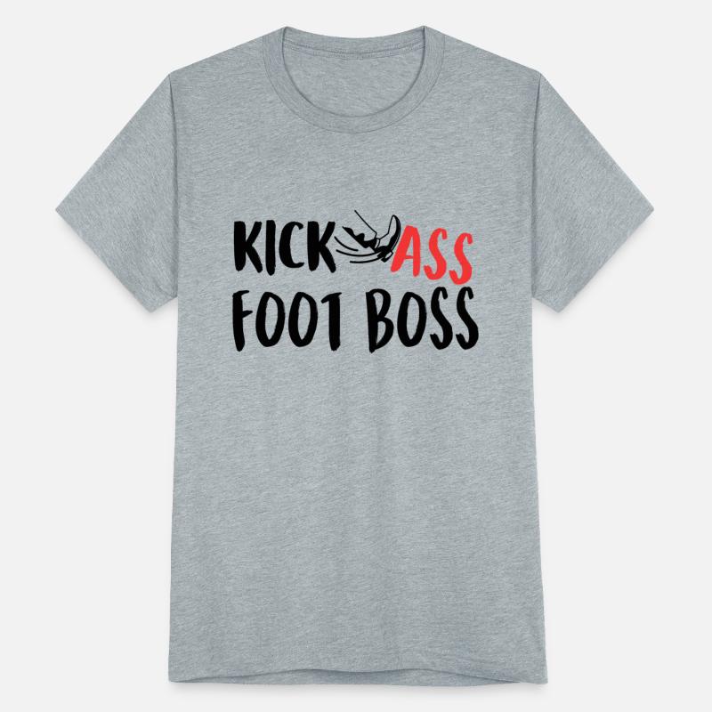 Kick ass foot boss Sticker