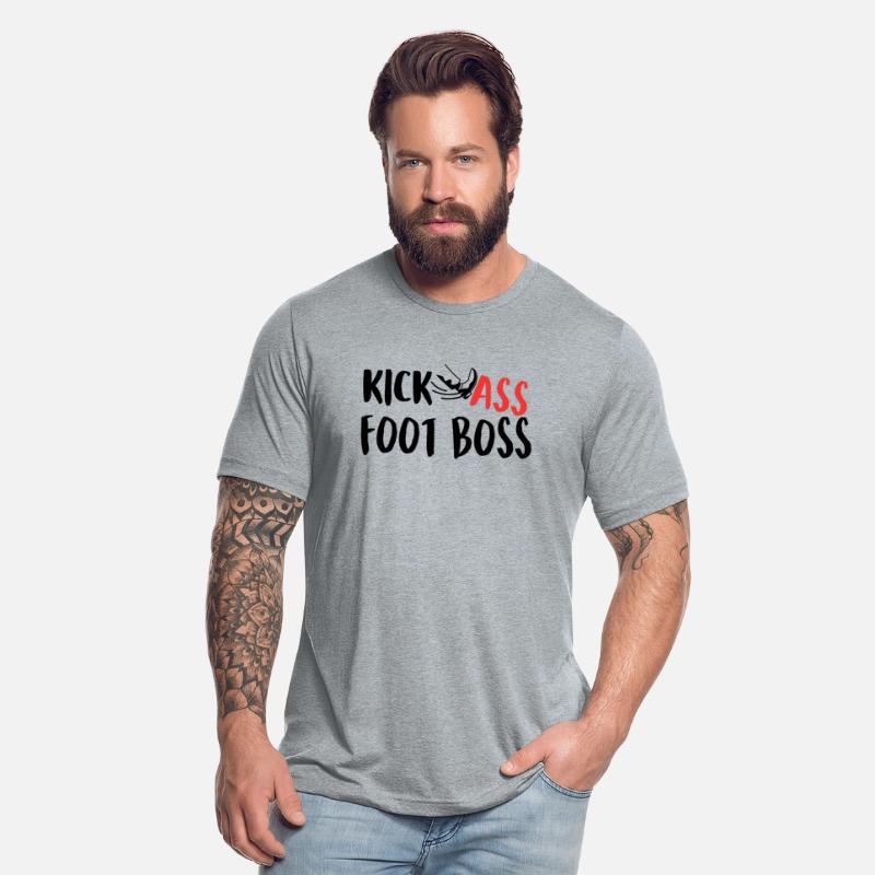 Kick ass foot boss Sticker