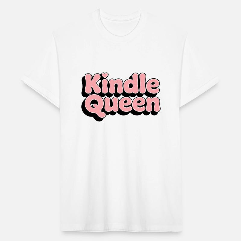 Kindle Queen Pink Retro Reader Art