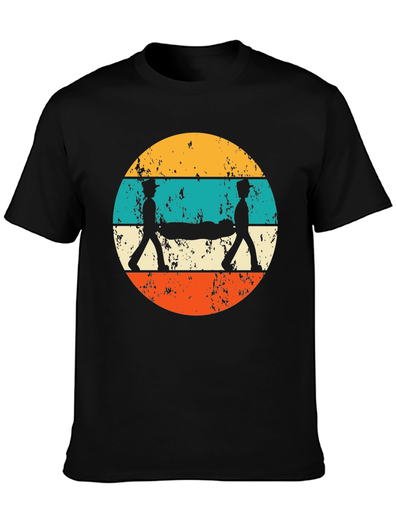 Retro EMT Stretcher T-Shirt - Emergency Medical Services Tee