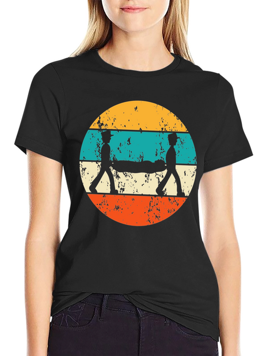 Retro EMT Stretcher T-Shirt - Emergency Medical Services Tee