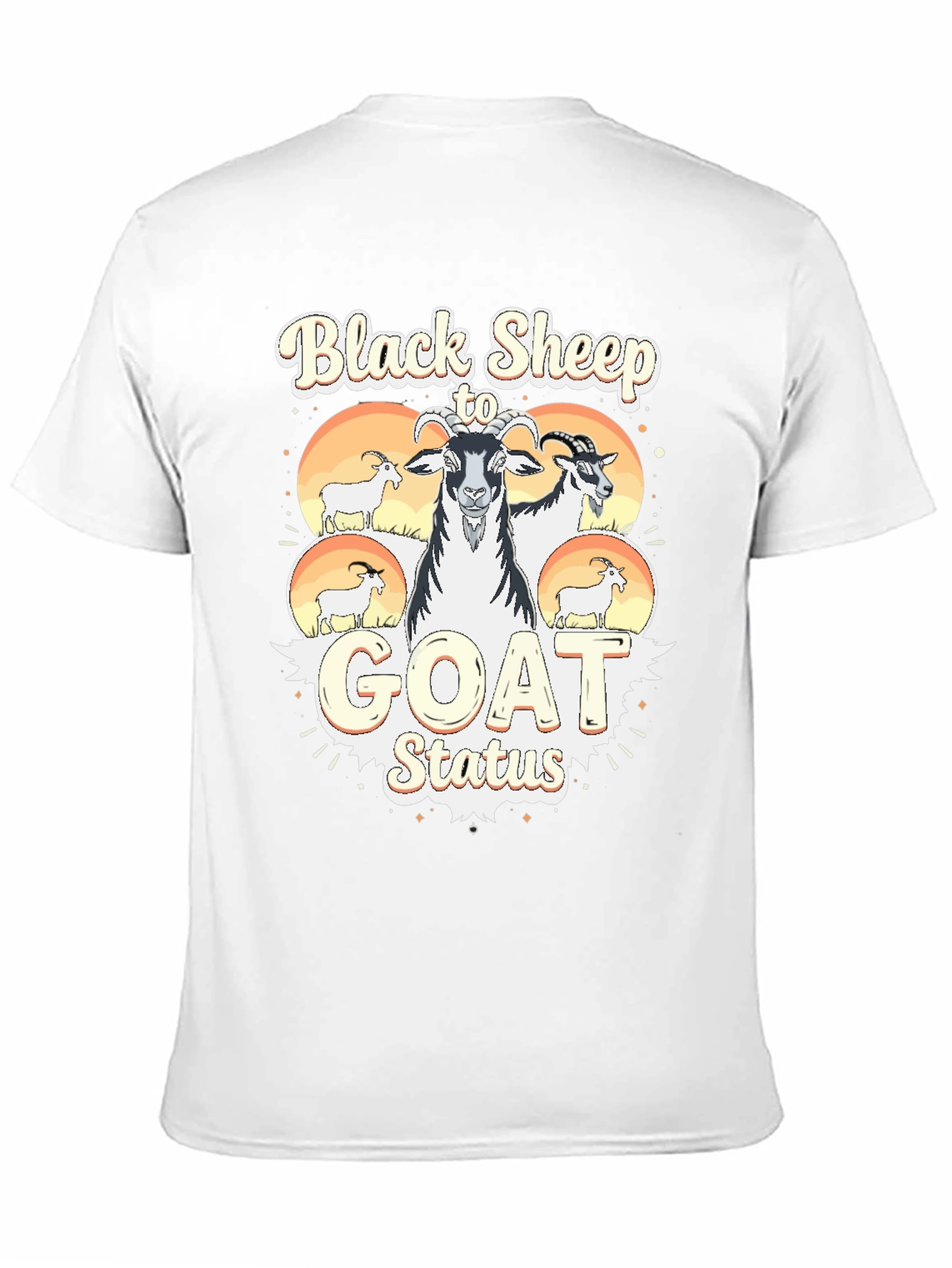 Black Sheep to GOAT Status Graphic Tee
