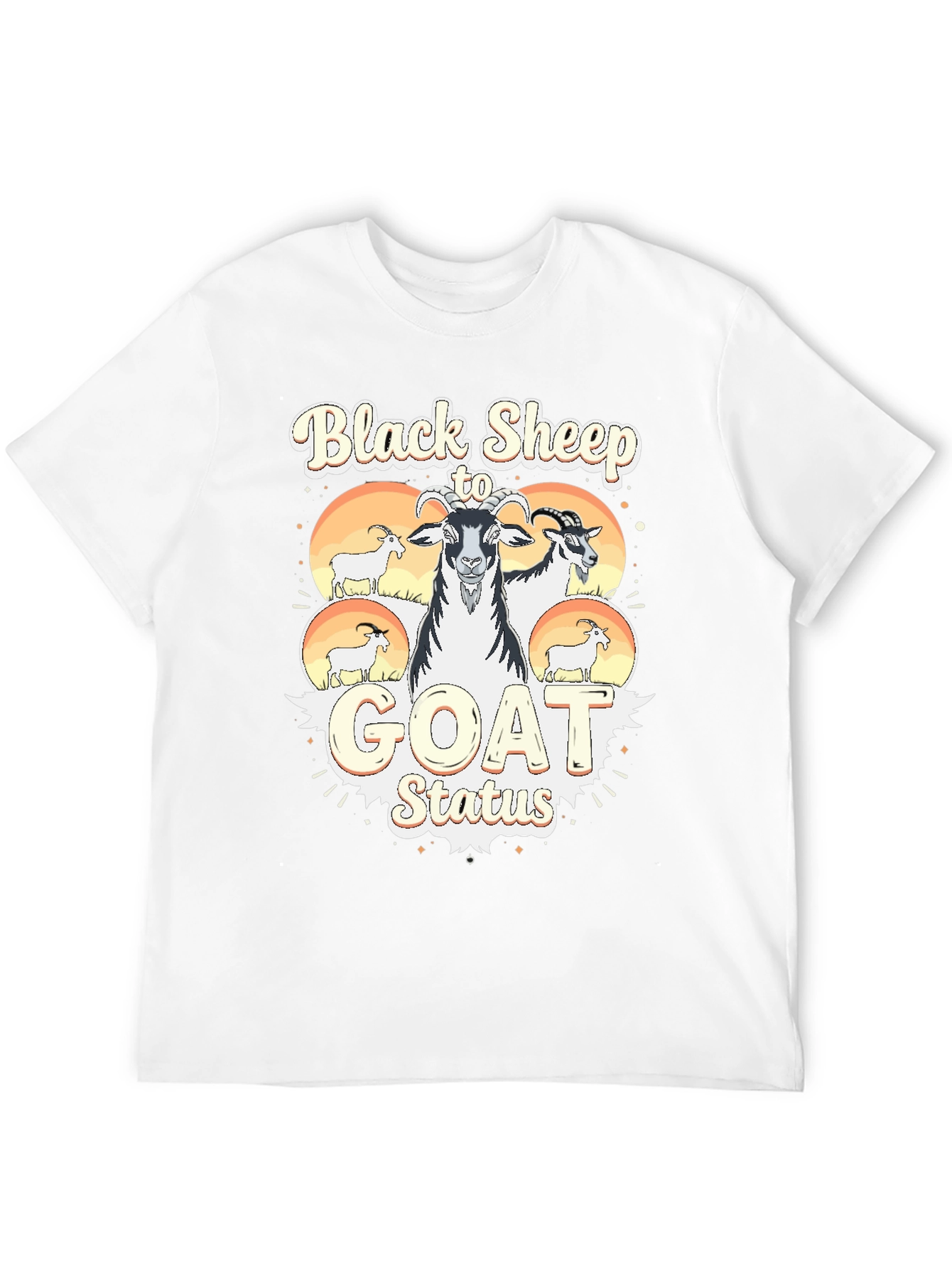 Black Sheep to GOAT Status Graphic Tee