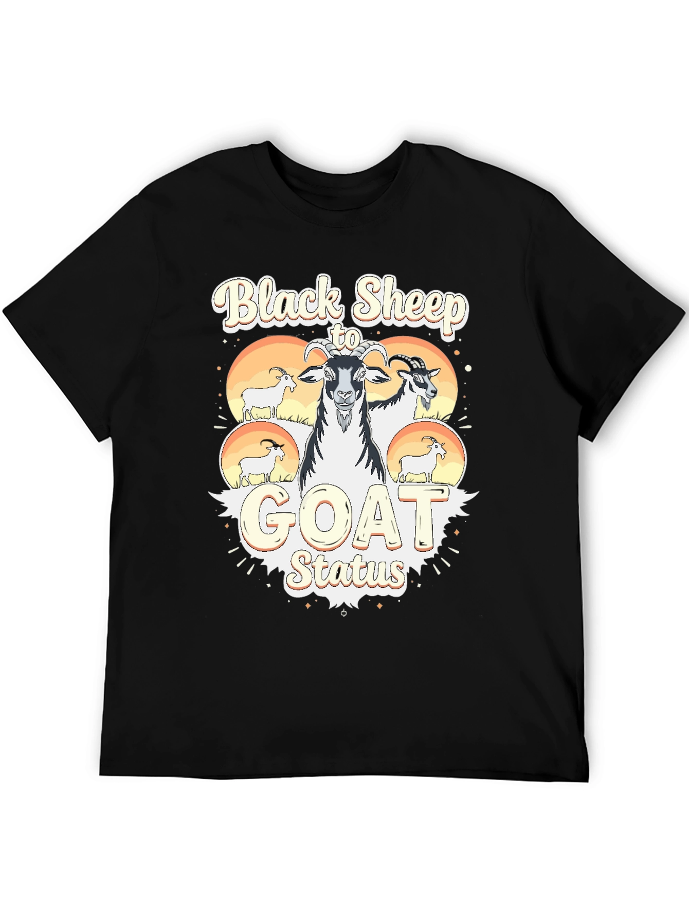 Black Sheep to GOAT Status Graphic Tee