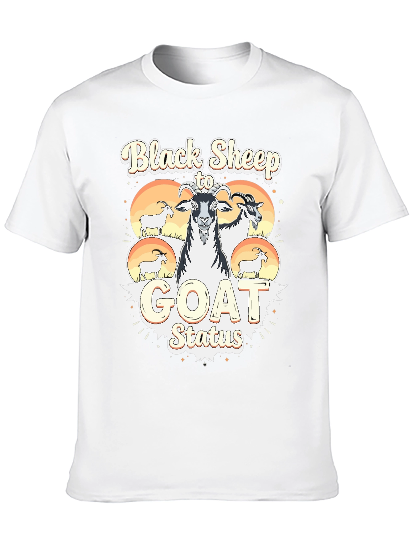 Black Sheep to GOAT Status Graphic Tee