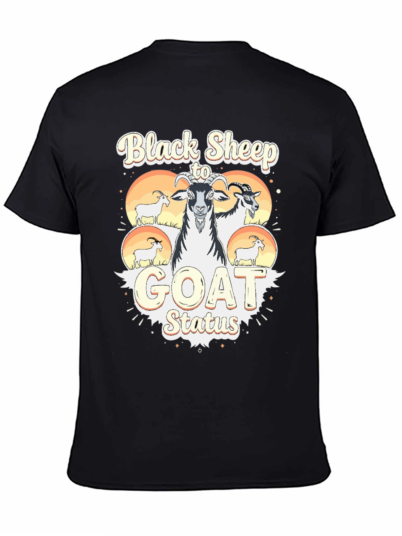 Black Sheep to GOAT Status Graphic Tee
